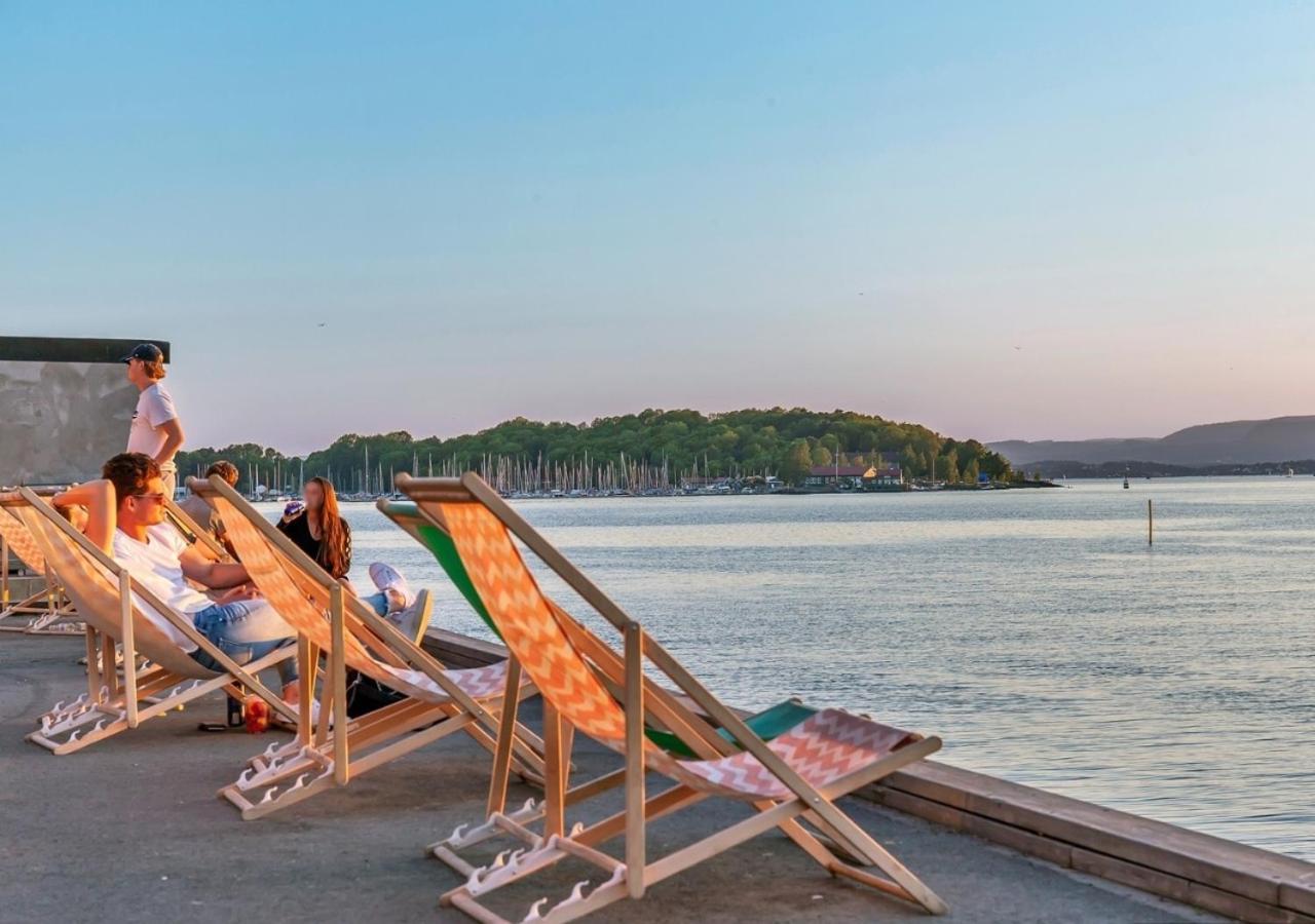 Seaside Apt - 2 Sunny Balconies - Modern - 6 Pax Όσλο Εξωτερικό φωτογραφία